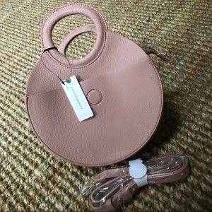 Anthropologie Ali Round Crossbody Bag/Clutch